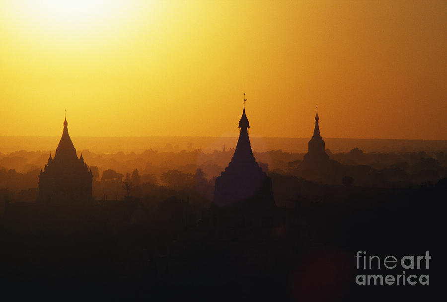 Mandalay, Sagaing Hills Photograph by William Waterfall - Printscapes ...