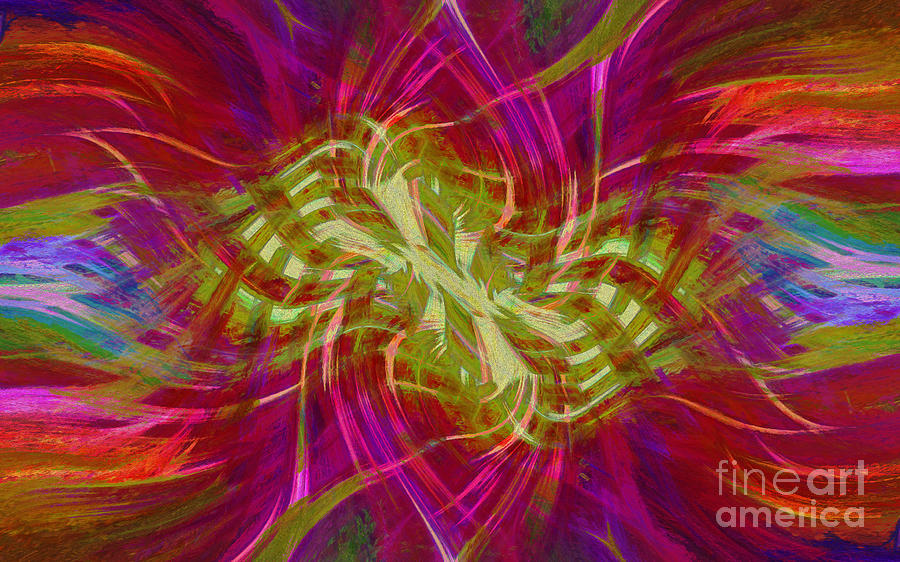 Mandala Swirl 02 Photograph by Jack Torcello