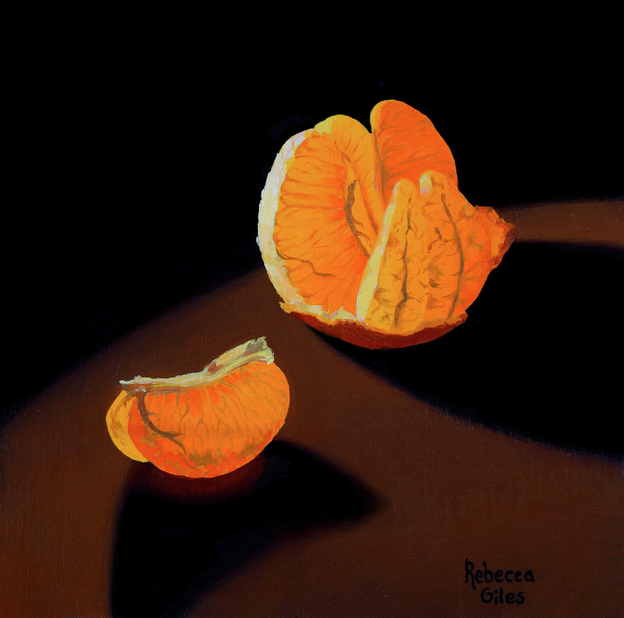 Mandarin Painting by Rebecca Giles Fine Art America