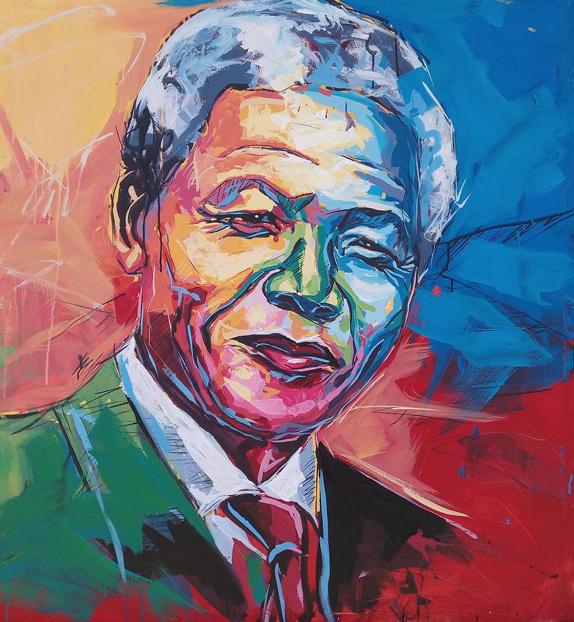 Mandela Painting By Yegonizer Art - Fine Art America