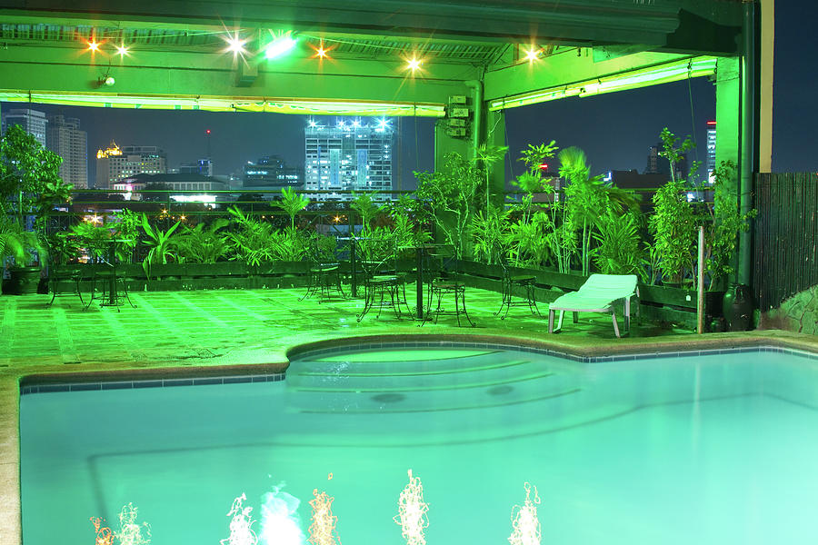 Mango Park Hotel Roof Top Pool Photograph by James BO Insogna