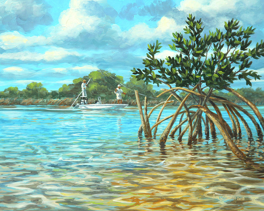 Mangrove Alley Painting