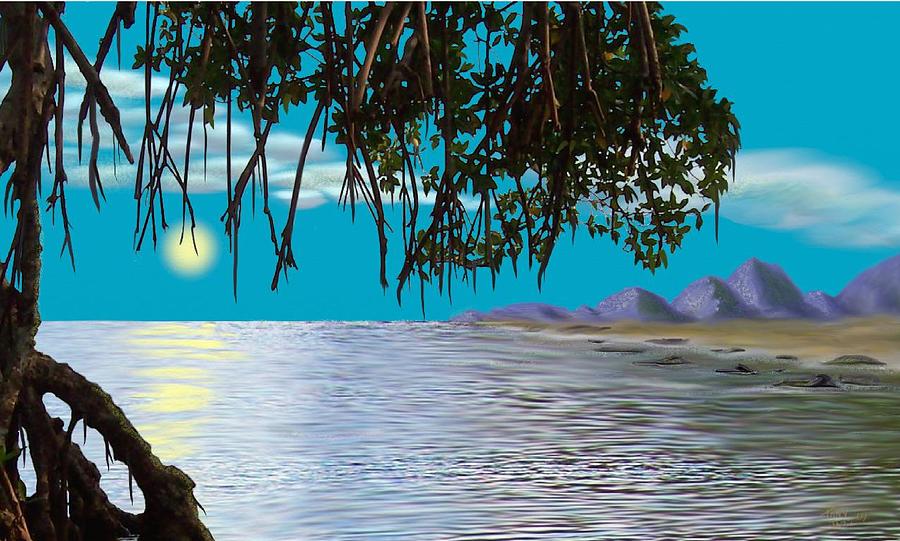 Mangrove Morning Digital Art by Tony Rodriguez