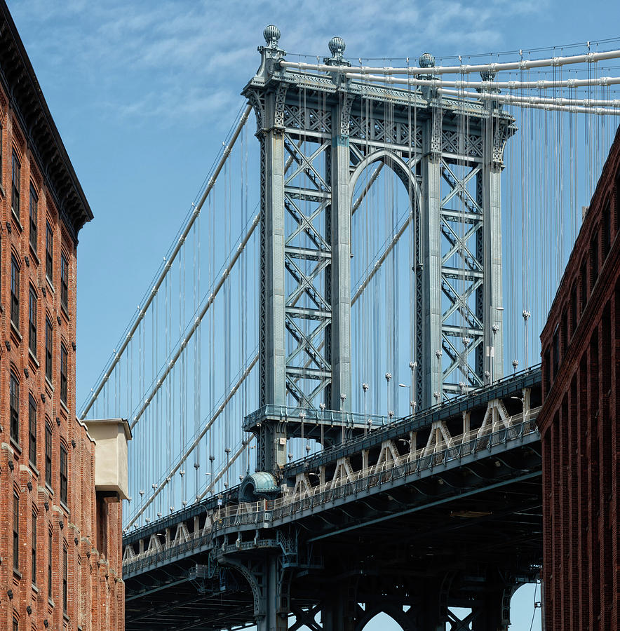Manhattan Bridge 3 Photograph by John Hoey