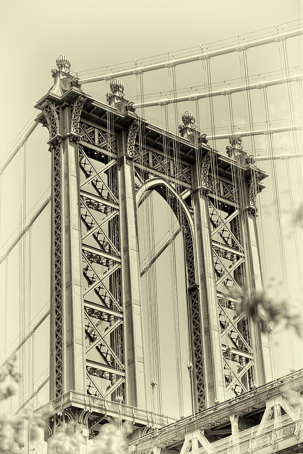 Manhattan Bridge 2 Photograph by John Hoey