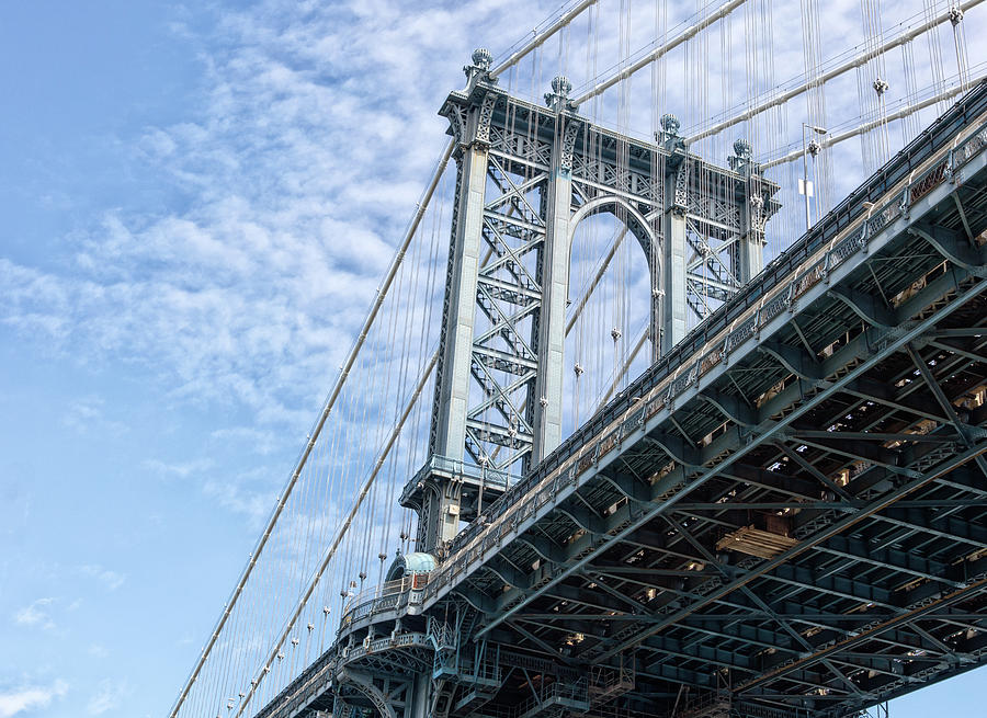 Manhattan Bridge 4 Photograph by John Hoey