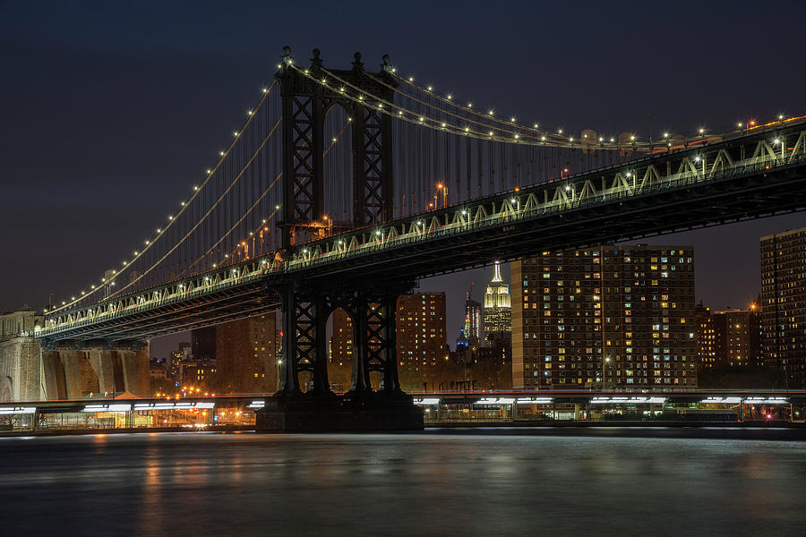 City Photograph - Manhattan Bridge by Christian Heeb