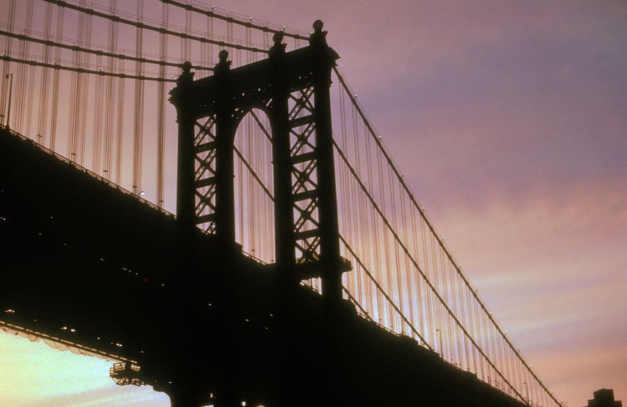Manhattan Bridge Photograph by Gerard Fritz