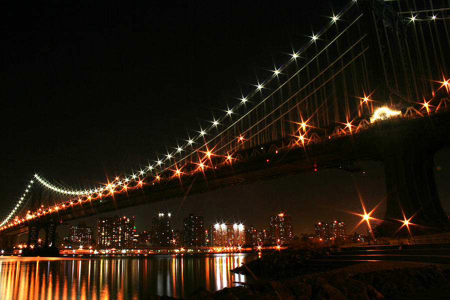 New York City Photograph - Manhattan Bridge by Jason Hochman