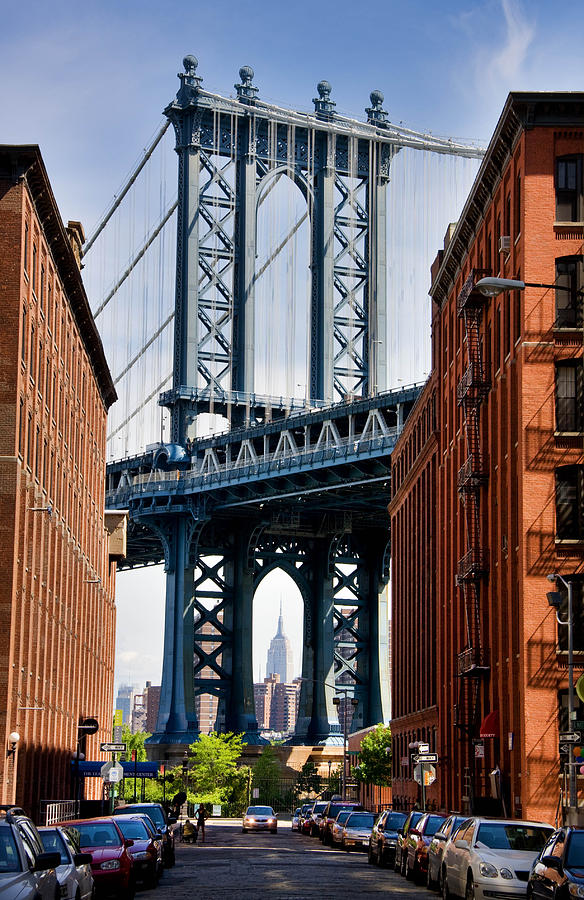 Manhattan Bridge Photograph by June Marie Sobrito