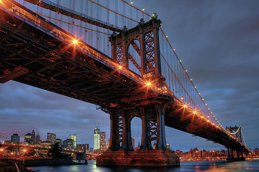 Manhattan Bridge NYC Photograph by Harriet Feagin