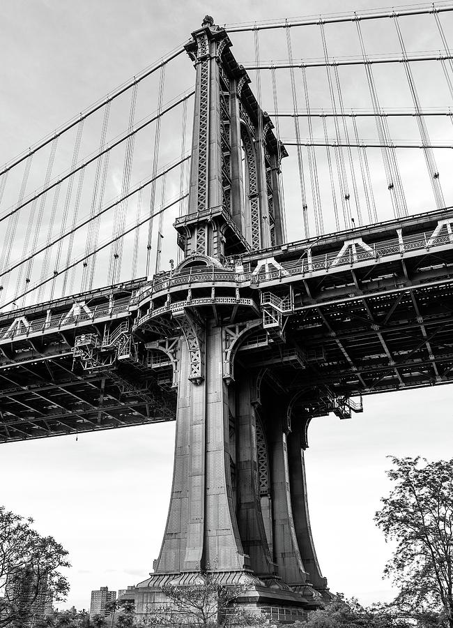 Manhattan Bridge Photograph by Rand Ningali