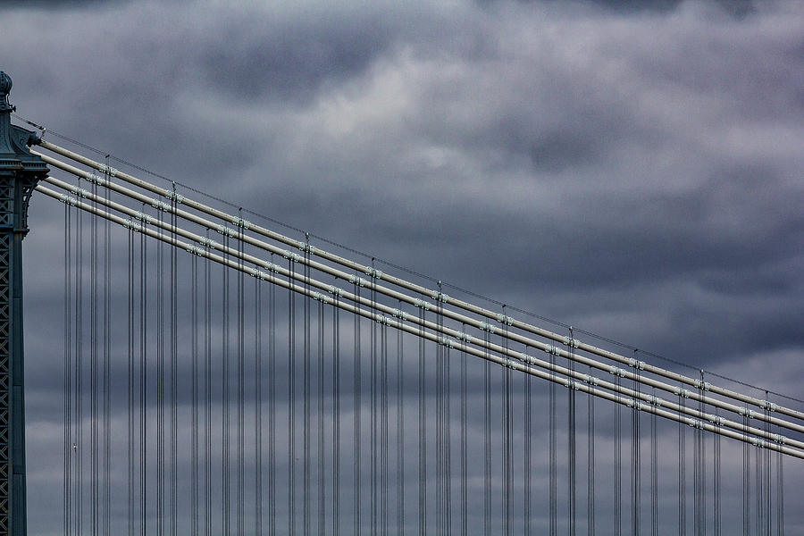Manhattan Bridge Photograph by Robert Ullmann