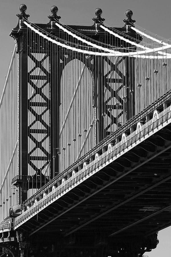Manhattan Bridge Photograph by Steve Parr