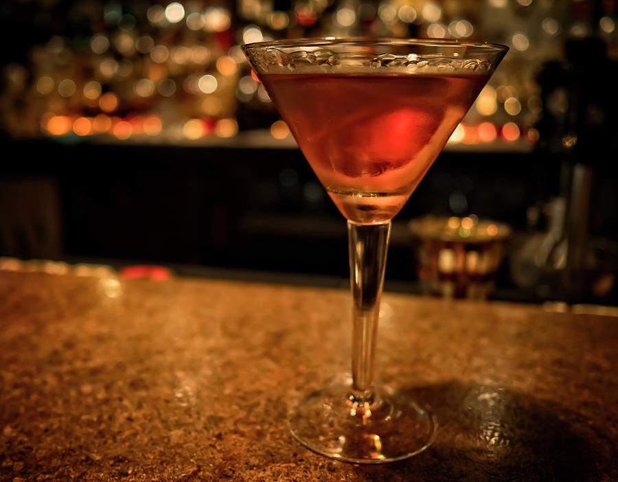 Manhattan Cocktail Photograph by David Kay