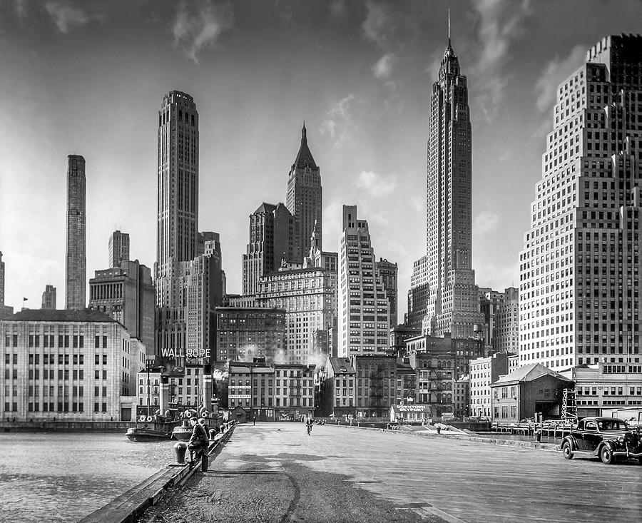 Manhattan 1936 Photograph by Gene Parks