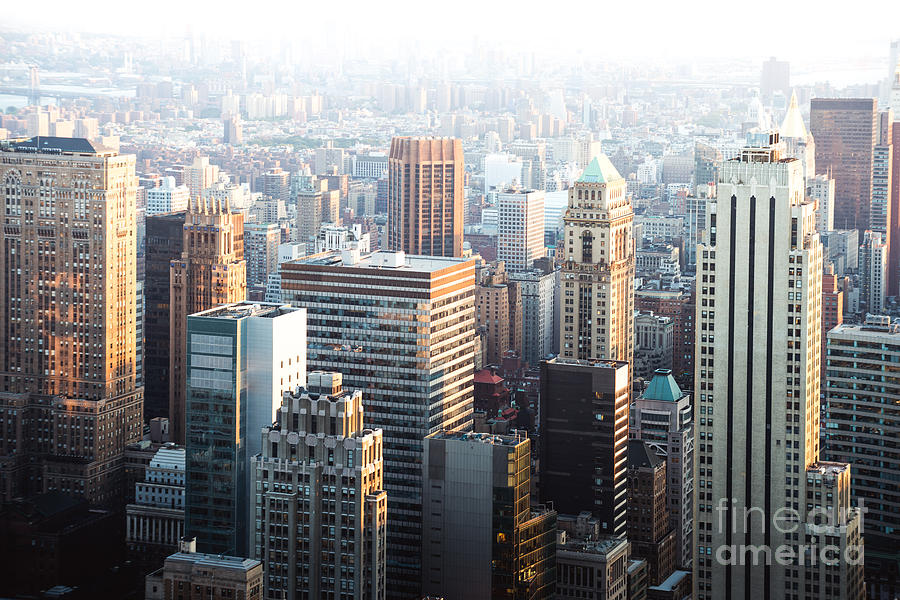 Skyscraper Photograph - Manhattan Living by Sonja Quintero