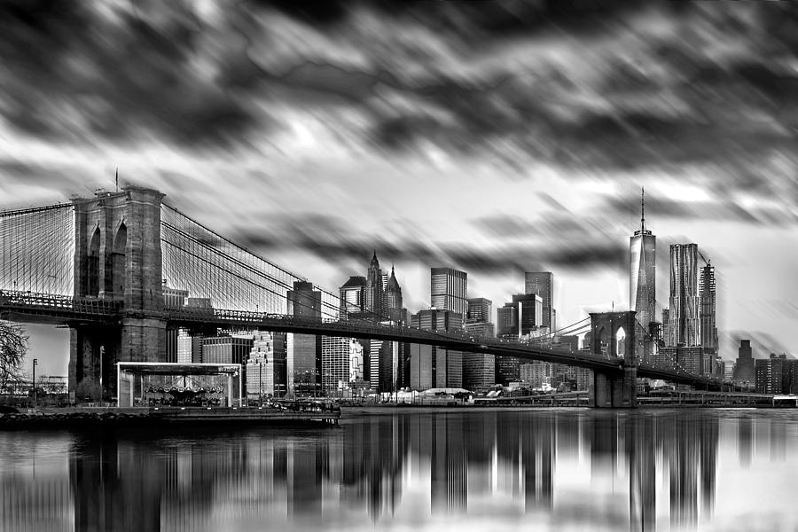 New York City Photograph - Manhattan Moods by Az Jackson
