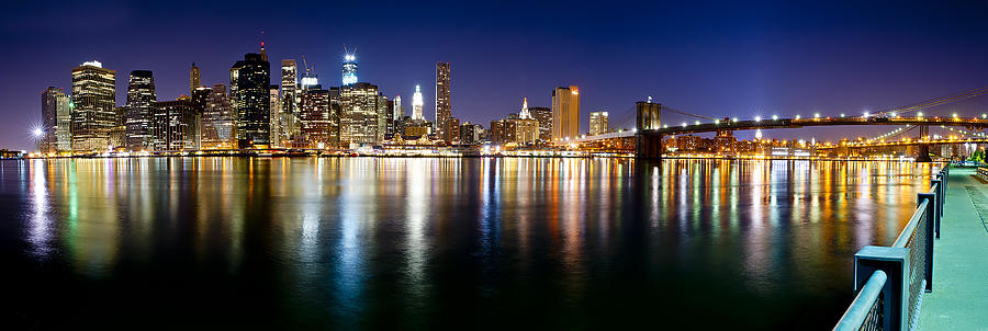 Manhattan Skyline - Southside Photograph by Shane Psaltis