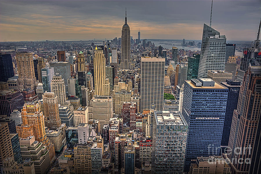 Manhattan Skyline 2 Photograph by Stuart Row