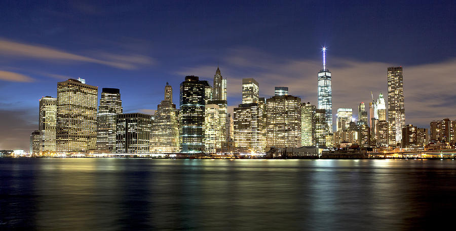 Manhattan Skyline Photograph by Eunice Gibb