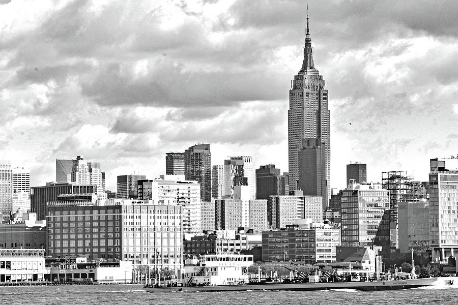 Empire State Building Photograph - Manhattan Skyline No. 7-2 by Sandy Taylor