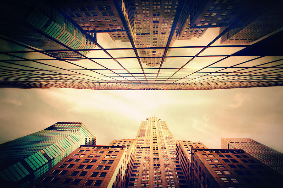 Manhattan Skyline Reflections Photograph by Jessica Jenney
