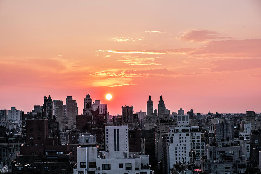 Manhattan Sundown Photograph by Madeline Ellis