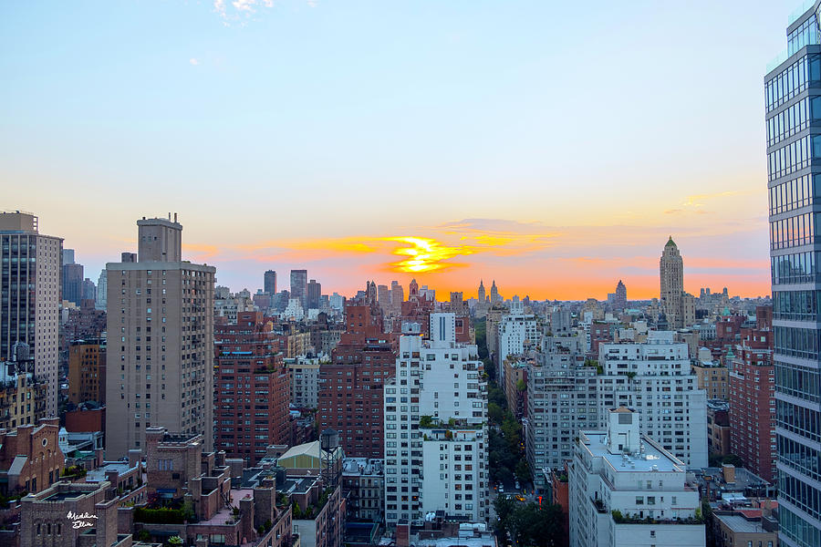 Manhattan Sunset Photograph by Madeline Ellis