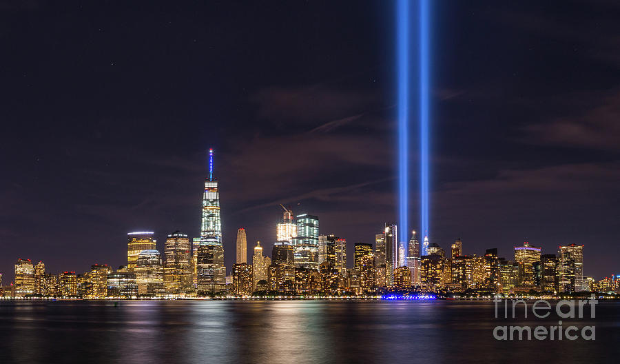 New York City Photograph - Manhattan Tribute In Light by Michael Ver Sprill