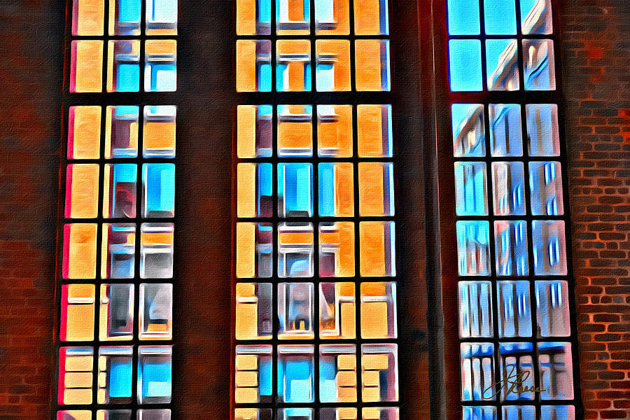 Manhattan Windows Painting