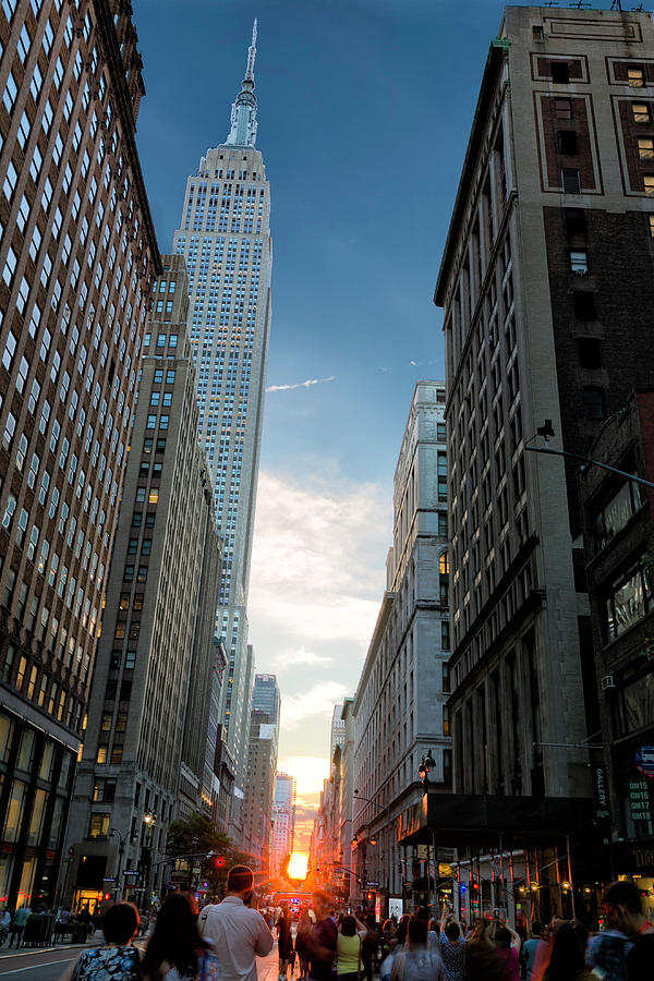 Manhattanhenge Photograph by Fran Gallogly