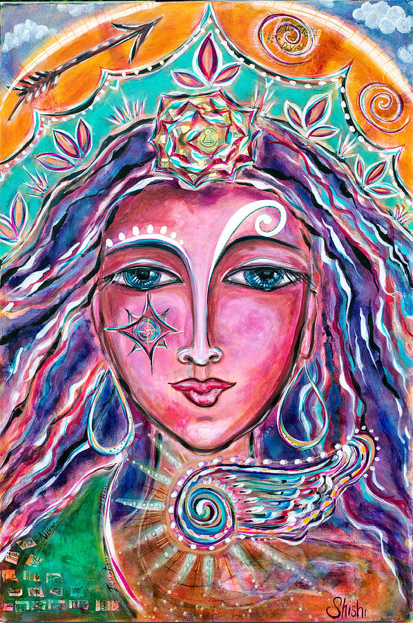 Manifesting Abundance Painting by Shishi McGann