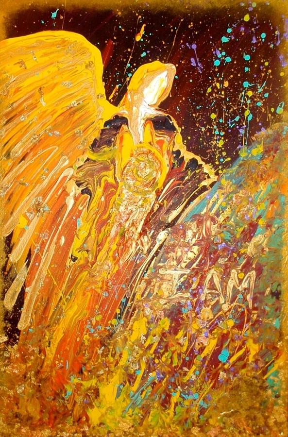 Manifesting Angel Painting by Alma Yamazaki