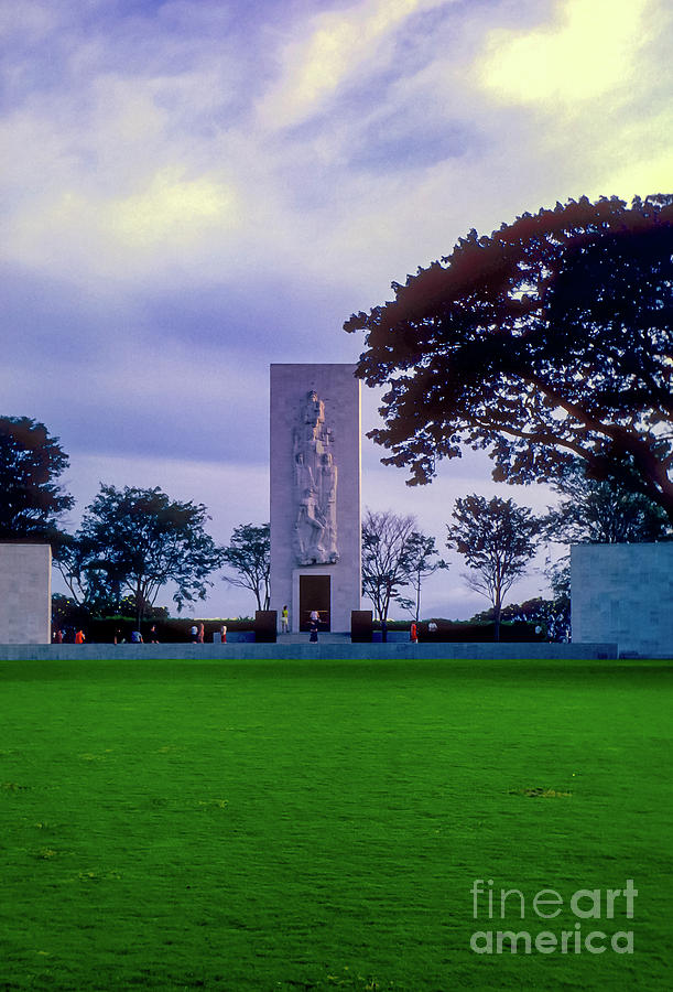 Manila American Military Memorial Photograph by Bob Phillips