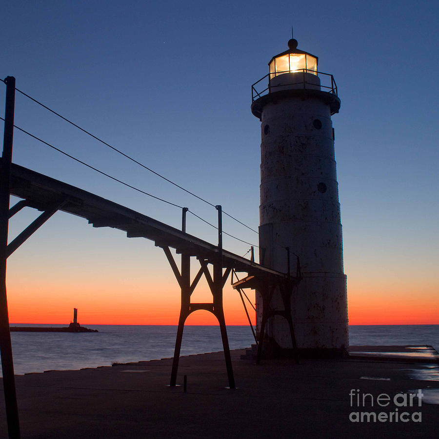 Manistee Lighthouse Photograph by Twenty Two North Photography - Fine ...