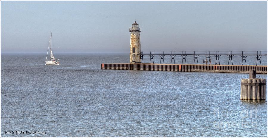 Lake Michigan Photograph - Manistee by Michael Griffiths