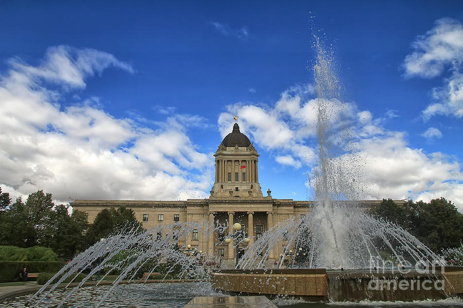 Manitoba Legislative Building Photograph by Teresa Zieba