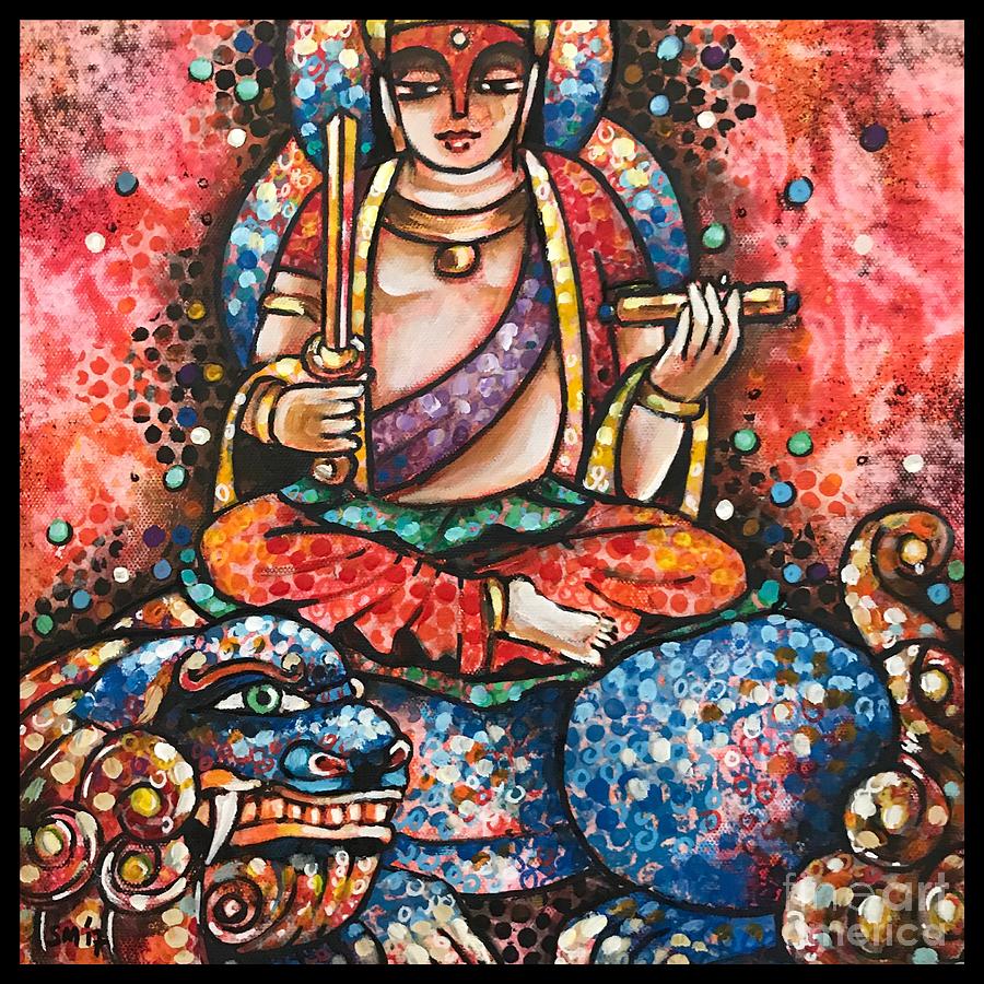 Manjushri Painting by Sonali Mohanty - Fine Art America