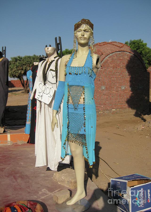 Mannequins in Egypt Painting by John Malone Fine Art America