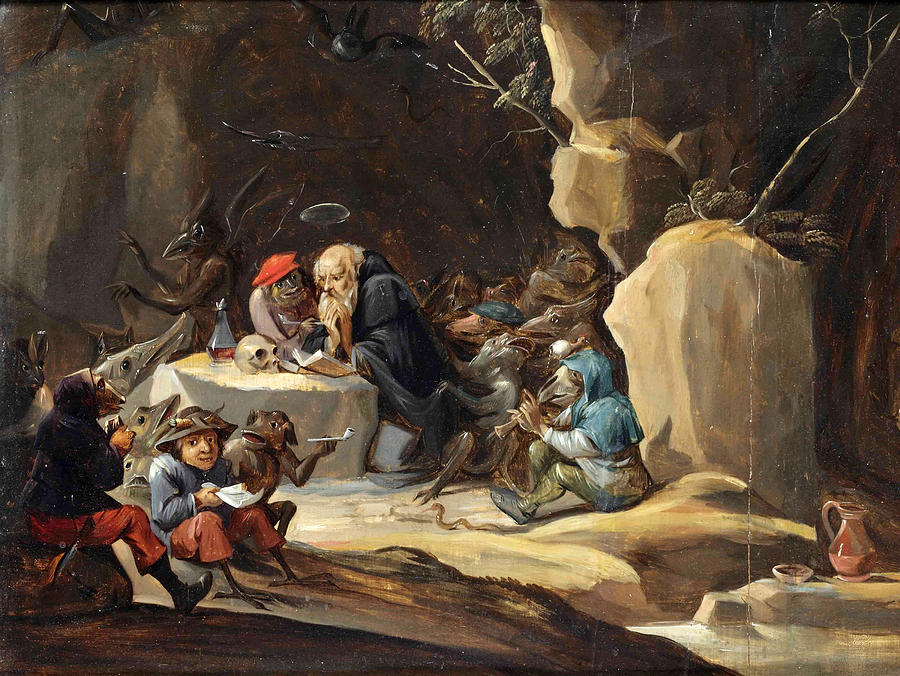 Manner of Abraham Teniers Painting by Manner of Abraham Teniers