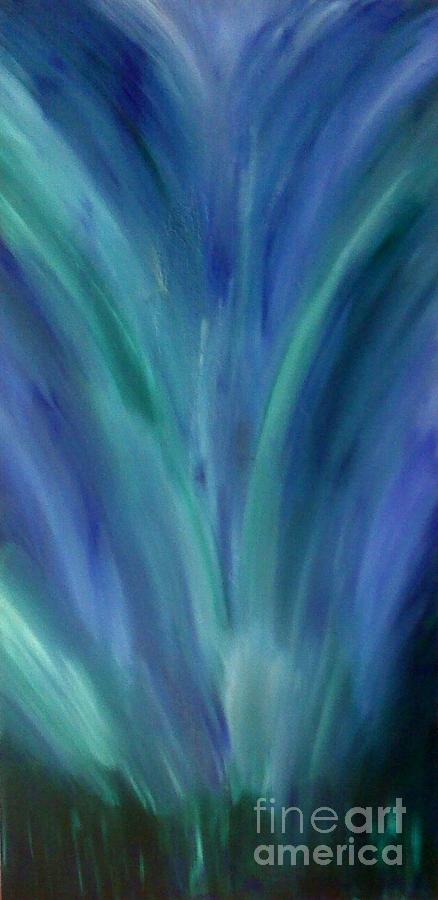 Manoa Falls - Hawaii Series Painting by Tracy Evans Manoa Falls - Hawaii Series Painting by Tracy Evans