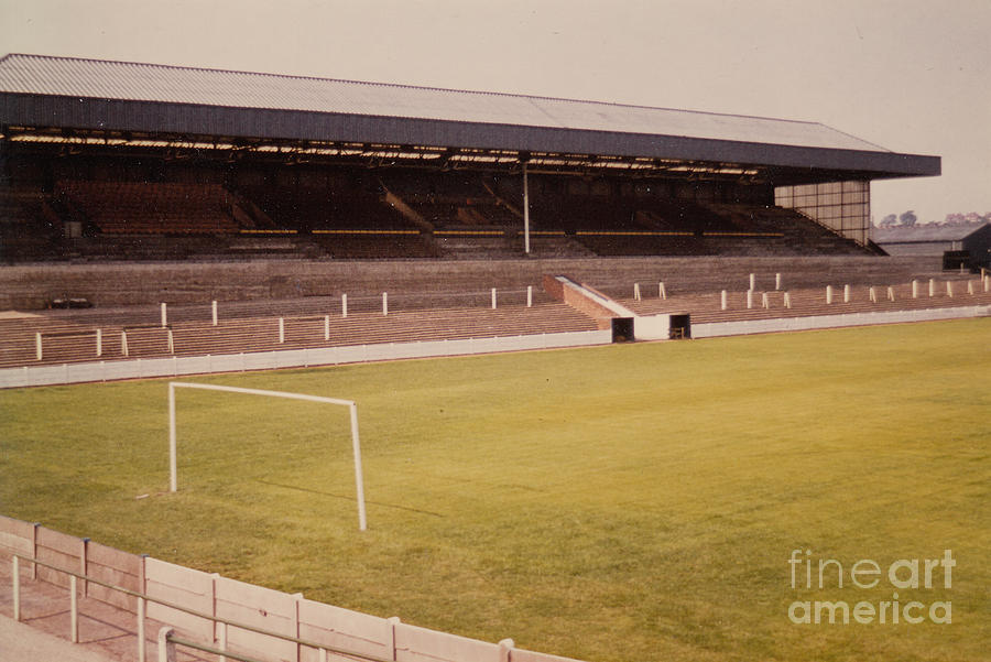 Mansfield Town - Field Mill - West Stand 4 - 1970s Photograph by Legendary Football Grounds
