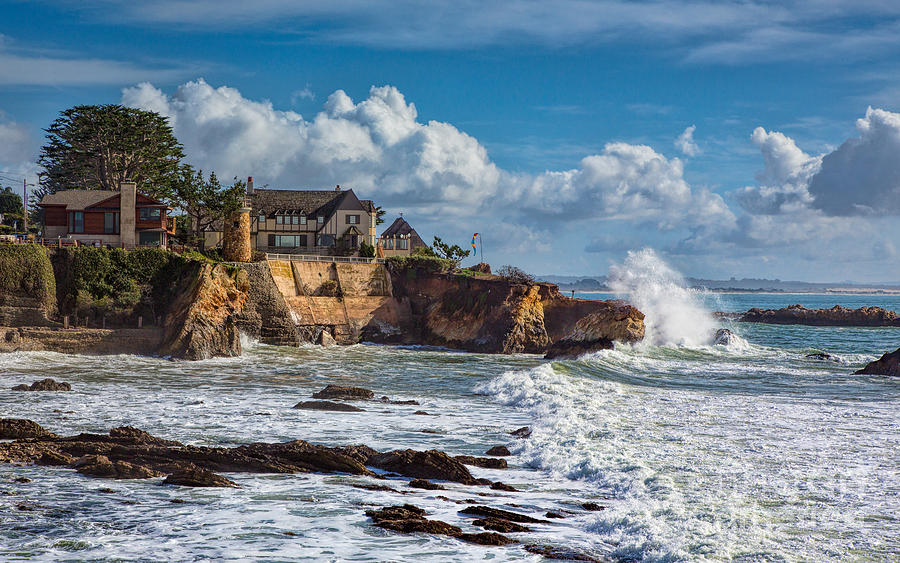 Mansion On The Cliffs Photograph by Mimi Ditchie