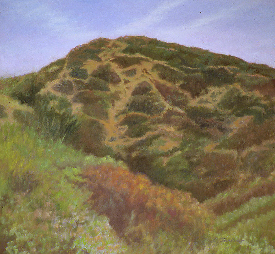 Landscape Painting - Many Paths to the Top by Phyllis Tarlow
