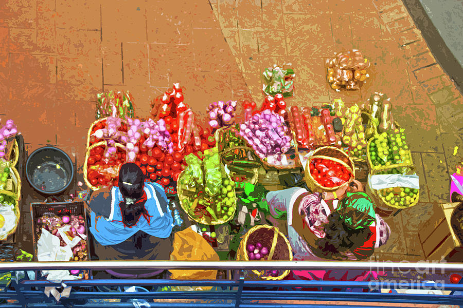 Many Veggies At The Mercados Photograph by Al Bourassa