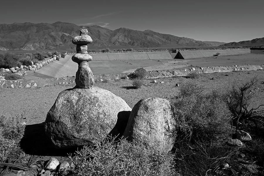 Manzanar Reservoir Water Monument Photograph by Rick Pisio