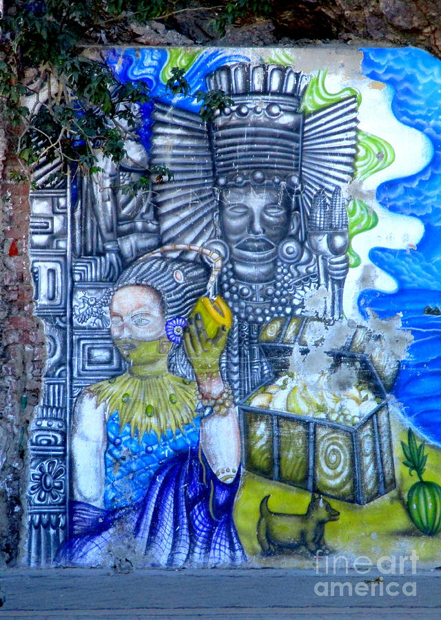 Manzanillo Mural Photograph by Randall Weidner