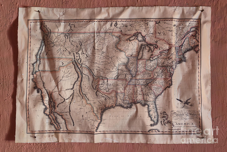 Map of United States Circa 1820 - Map Of United States Circa 1820 Robert Gaines