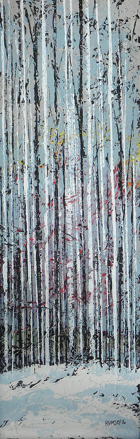 Maple Forest Painting by Rhodes Rumsey